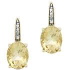 Diamond Accent Stone Earrings  