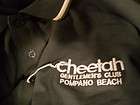 Cheetah strip gentlemens club polo golf shirt mens adult XXL 2xl 