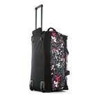 Olympia 26 Fashion Rolling Duffel   Color Butterfly