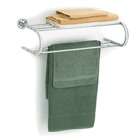 Polder Chrome Double Bath Shelf 81 05 by Polder