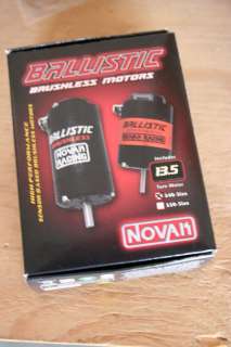 NEW Novak Ballistic 13.5t (3300kv) sensored brushless motor 540spec 