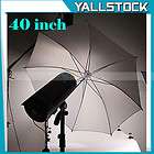 40 inch Studio Flash Translucent Soft Umbrella White