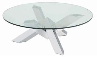 Costa steel glass coffee table / Contemporary funiture  
