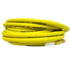 Goodyear 3/8 Inch x 100 Ft Safety Rubber Air Hose 1/4 Inch Fitting 