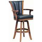 Imperial Swivel Style Pub Chair, Finish Antique Walnut