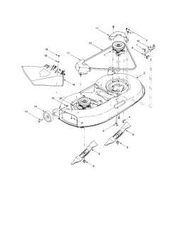 Troybilt Lawn tractor Spindle assembly Parts