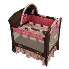 provides a cozy sleeping spot for baby at home and away versatile crib