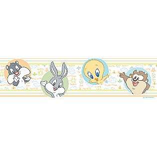 Baby Looney Tunes Wall Border  Sandylion For the Home Wall Decor 