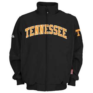 Tennessee Volunteers Black Premier Full Zip Jacket  Majestic Fitness 