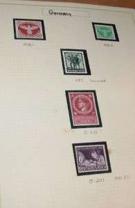 Germany Pre 1945 Giant Stamp Collection Most Mint Unused 45 Year 