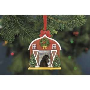 Holiday Photo Frame Barn Style Ornament 3/Ser Toys 