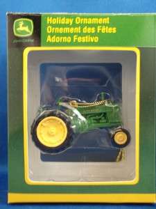   Deere Tractor Licensed Holiday Christmas Ornament 2.5 Enesco 2008 New