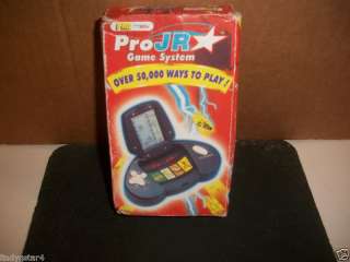 HANDHELD GAME, PRO JR GAME SYSTEM, 50,000 WAYS TO PLAY, PRO TECH 