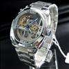 New Skeleton Mens S/Steel Automatic Mechanical Watches  