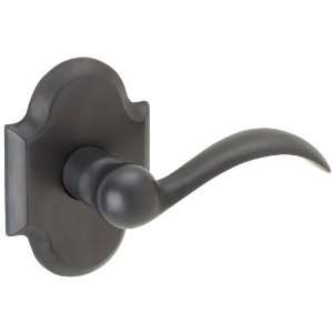   Half Dummy Lever with Arched Rose, Oil Rubbed Bronze