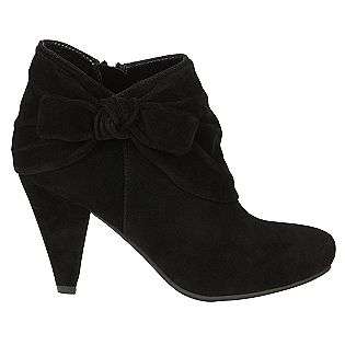 Womens Jubilee Bow Heel Boot   Black  Jaclyn Smith Shoes Womens Boots 