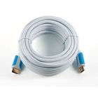 MRP NMHD 25MM 28 WT HDMI Cable  White 25ft High Speed HDMI M M 1.4 
