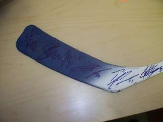 Buffalo Sabres TEAM signed Hockey Stick 2006 2007 COA  