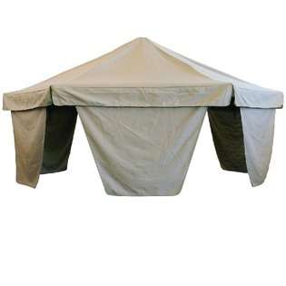 Green Eggs & Hammocks Shade Canopy for Palapa Hammock Chair, White at 