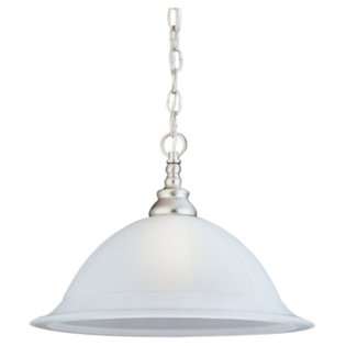   lighting 1 light pendant   brushed nickel finish ceiling fixtures
