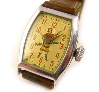 Vintage 1949 Ingraham DALE EVANS Wrist Watch w/Band Old  