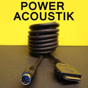 POWER ACOUSTIK iPOD AUX INTERFACE CONNECTOR CABLE iC1  