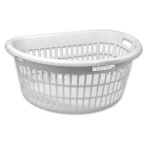  Laundry Basket 1.75 Bushel White Case Pack 6 Arts, Crafts 