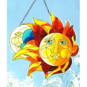    Sun and Moon   Suncatcher by Joan Baker Patio, Lawn & Garden