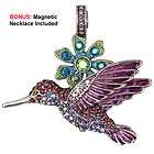   Folly Happy Hummingbird Magnetic Enhancer With Necklace 
