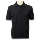 Unknown Prancing Horse long sleeve polo   Black