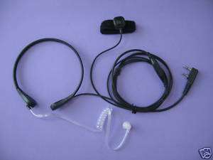    Vibration PTT Headphone For Kenwood KPG27D TK2207,TK3207, etc