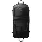 Wally Bags 45 Mid Length Nylon Black Garment Bag with Leather Handles