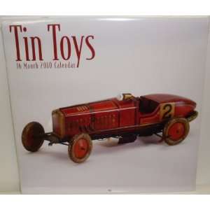  Calendar   Tin Toys 16 Month 2010 Toys & Games