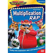 Rock N Learn Multiplication Rap DVD   Rock N Learn   