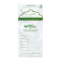 Green Sprouts Oxo Biodegradable Milk Storage Bags   25ct   Clear 
