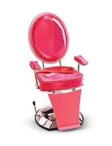 AMERICAN GIRL COMPLETE SALON SET INCLUDING PINK SALON CHAIR  