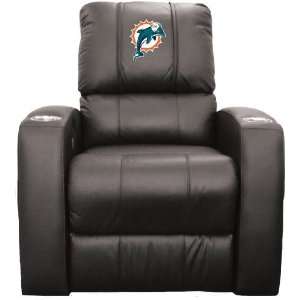  Miami Dolphins XZipit Home Theater Recliner with Logo 