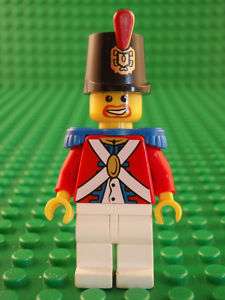 Lego Minifig Red Imperial Soldier w/ Blue Epaulette  