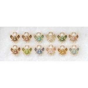  Pack of 36 Christmas Jewelry Decorative Birthstone & Pearl 