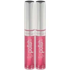  Maybelline Lip Polish #11 CLEARLY PINK (Qty. of 2 tubes) Beauty