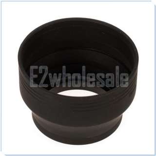   mm 3 in 1 Collapsible Screw in Lens Hood Cover Sun Shade Filter Thread