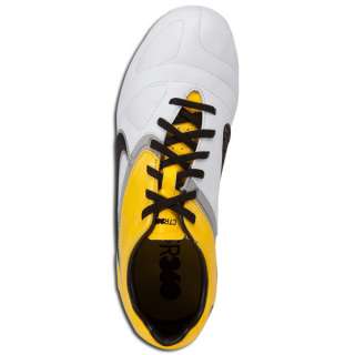 Nike Jr CTR360 Libretto II FG White/Black/Tour Yellow/Metallic Silver 