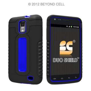   S2 Skyrocket I727 Black/Blue Duo Shield Hybrid Hard Case Cover  
