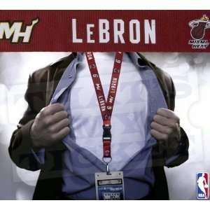  Miami Heat NBA Lanyard Key Chain and Ticket Holder 
