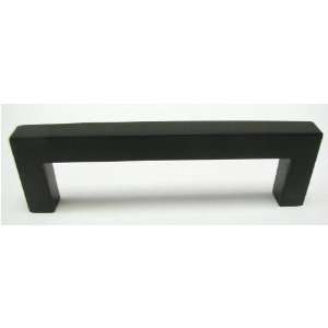   Top Knobs M1162 Nouveau III Square Bar Pull Black