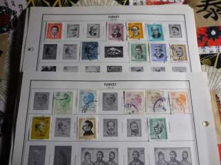 Turkey Stamp Collection  