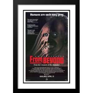   Framed and Double Matted Movie Poster   Style C   1986