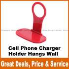 new mobile cell phone holder hangs ac wall charger j
