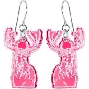  Pink Doe My Deer Earrings Jewelry