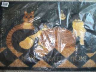 SPIVEY Country Cats Bath Mat or RUG   31.5X20   NEW  
